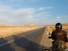 Mit dem Motorrad auf dem Weg nach Midelt. Marokko
